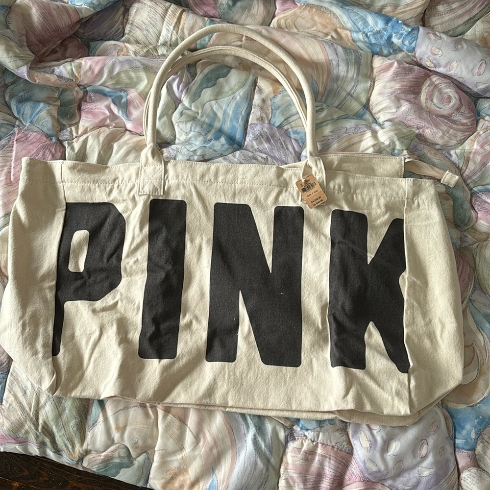 VS PINK Zip Up Tote